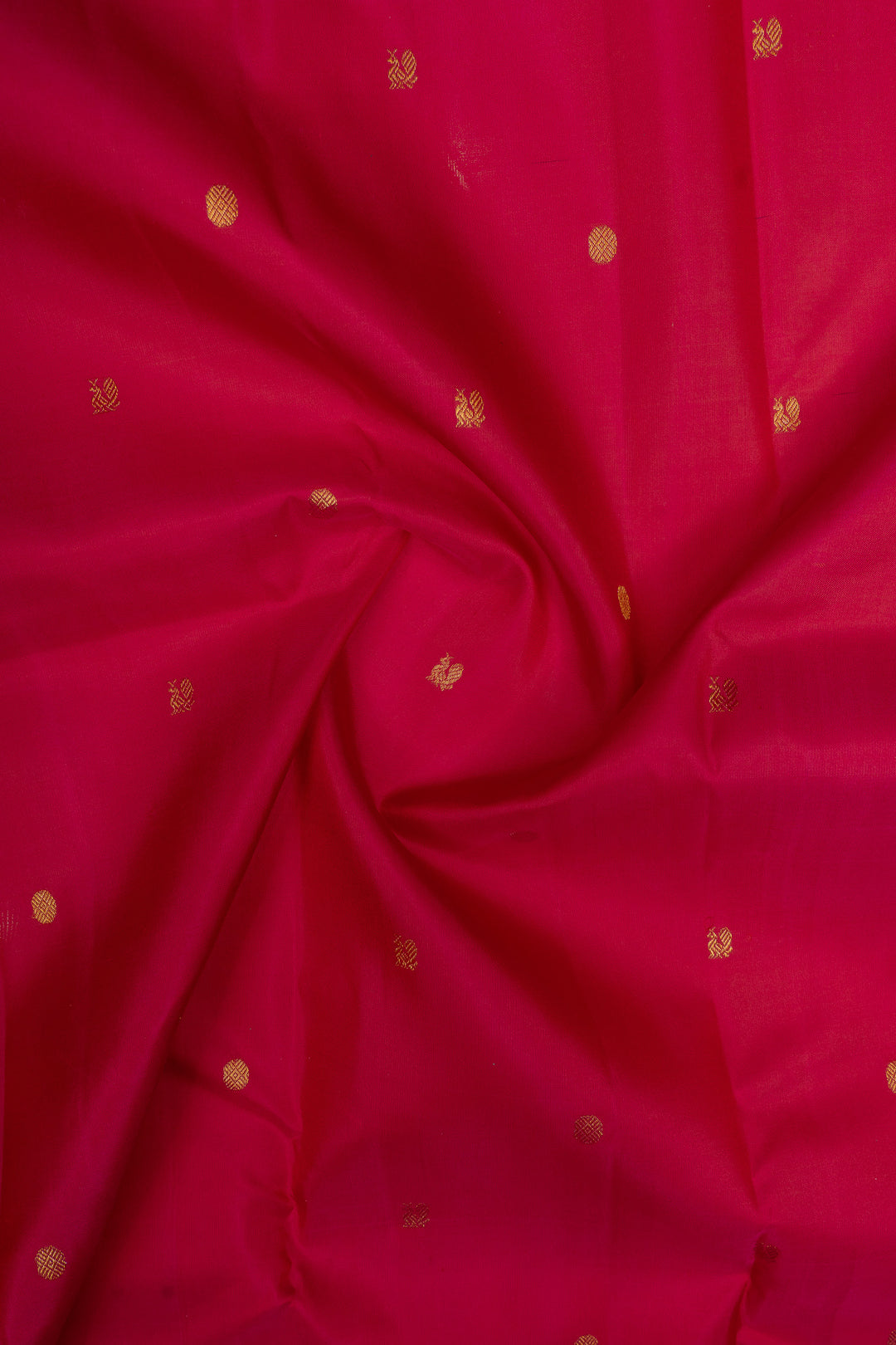 Pink and brown rettai pettu pure kanchipuram silk saree