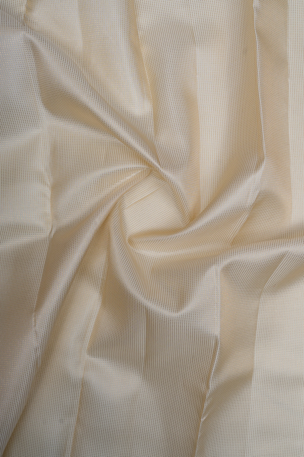 Ivory brocade pure Kanchipuram silk saree