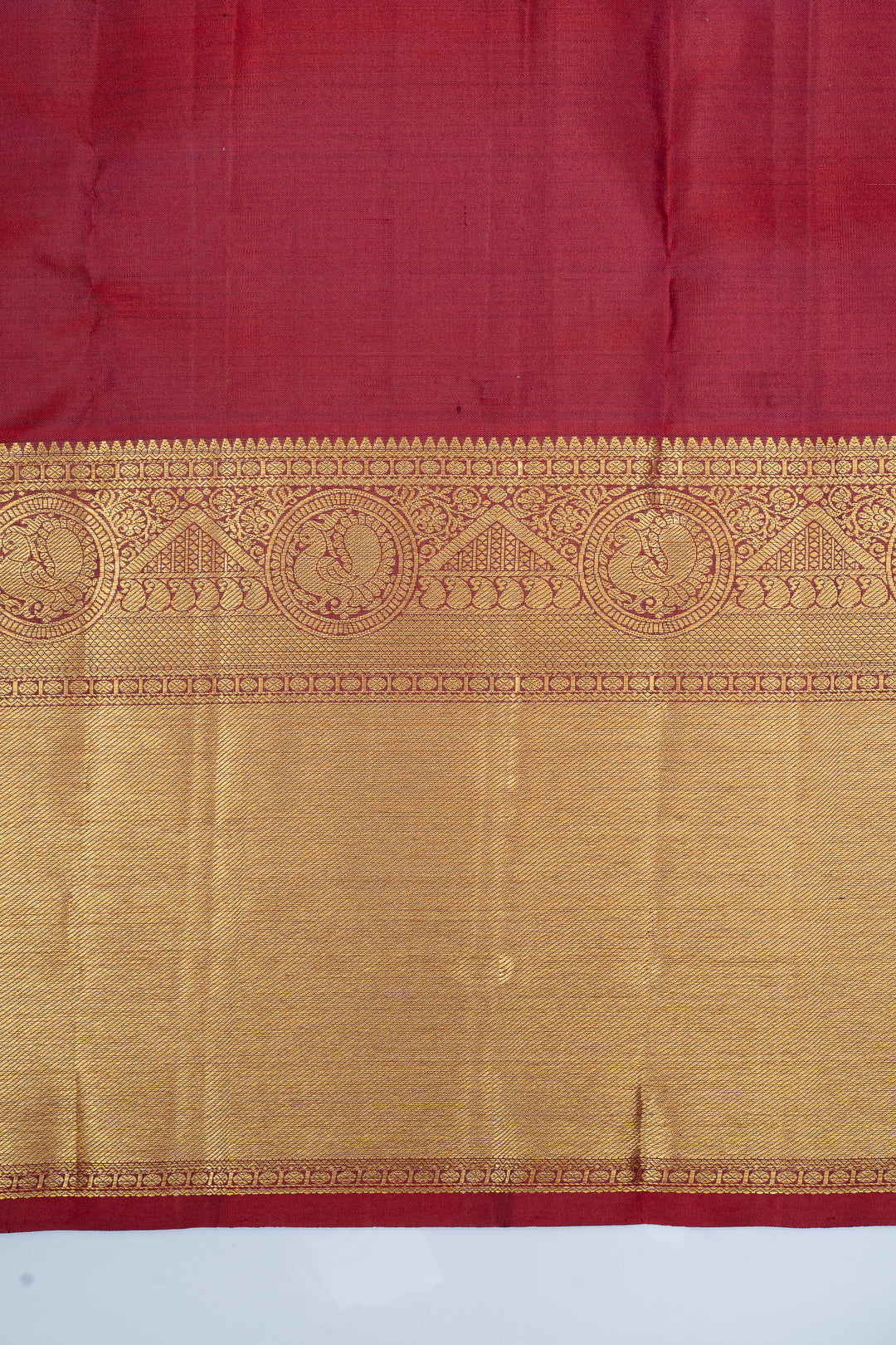 Mehandi green traditional pure kanchipuram silk saree