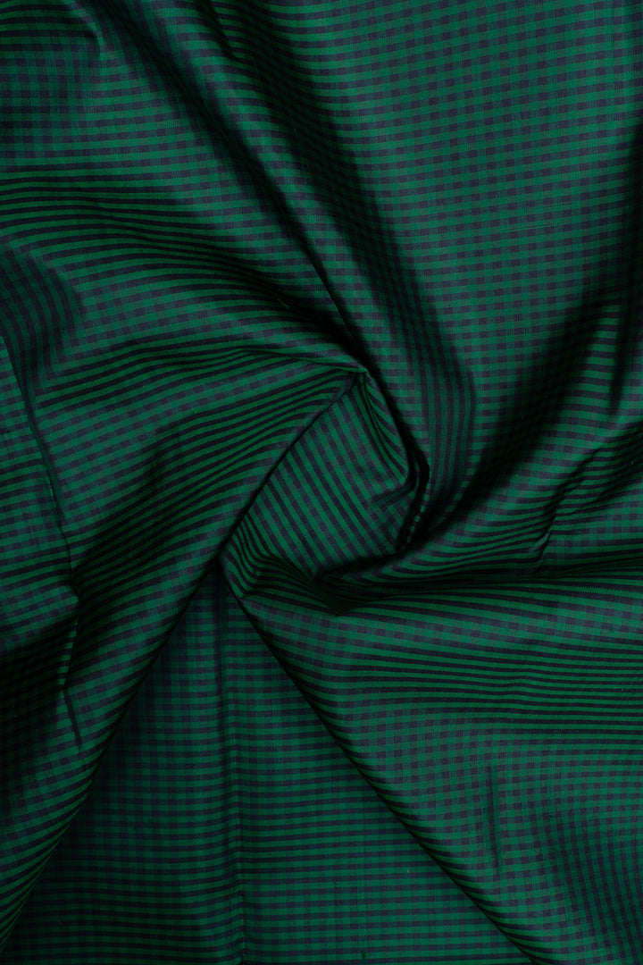 Green threadwork pure kanchipuram silk saree