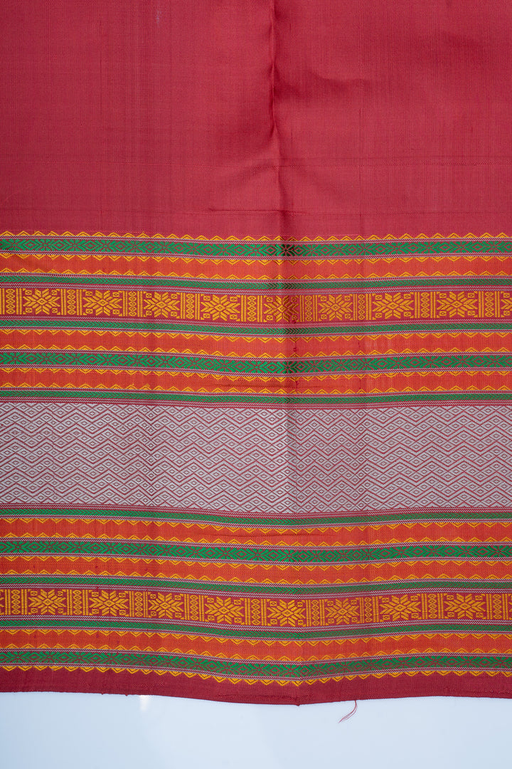 Green threadwork pure kanchipuram silk saree