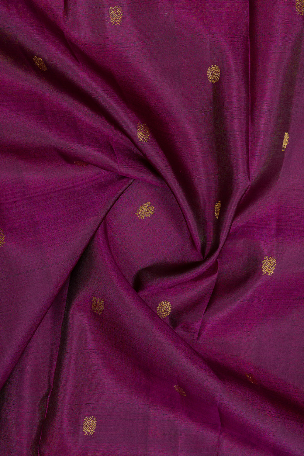 Purple and jamun rettai pettu pure kanchipuram silk saree