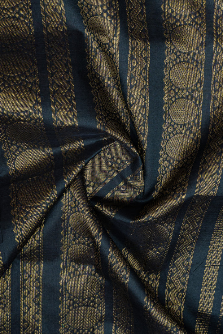 Pink and yellow multi checks rettai pettu pure silk cotton saree
