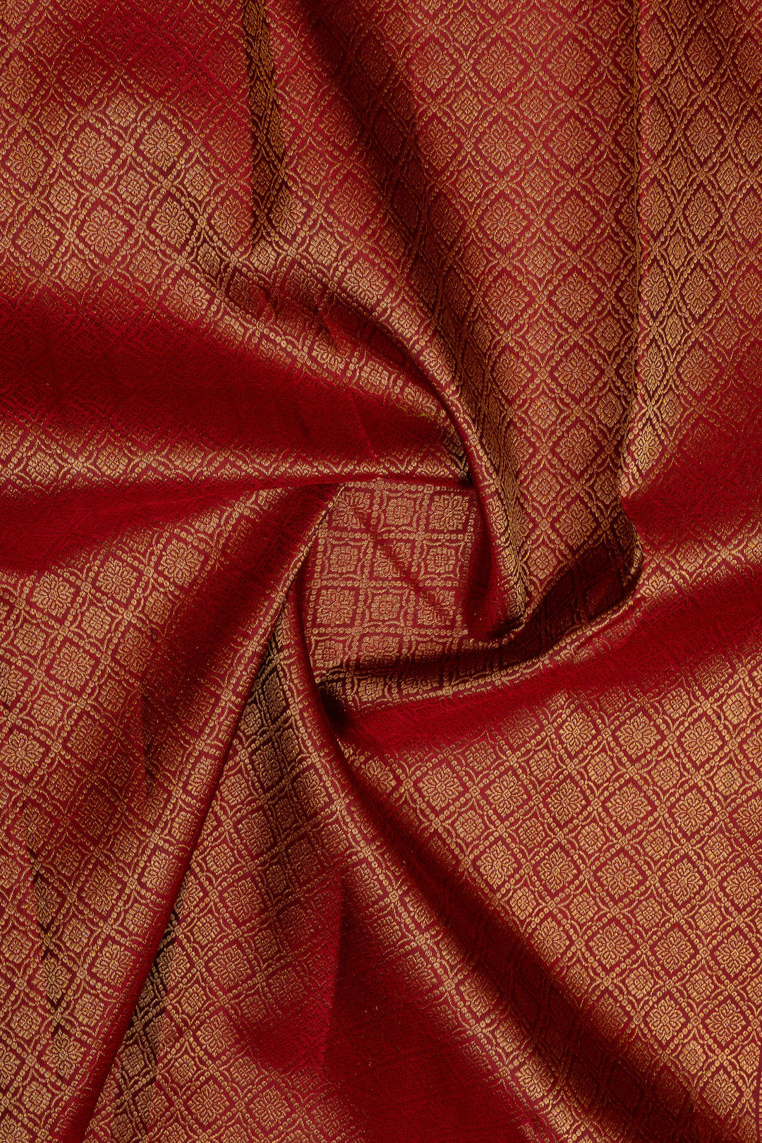 Leaf green rettai pettu pure kanchipuram silk saree