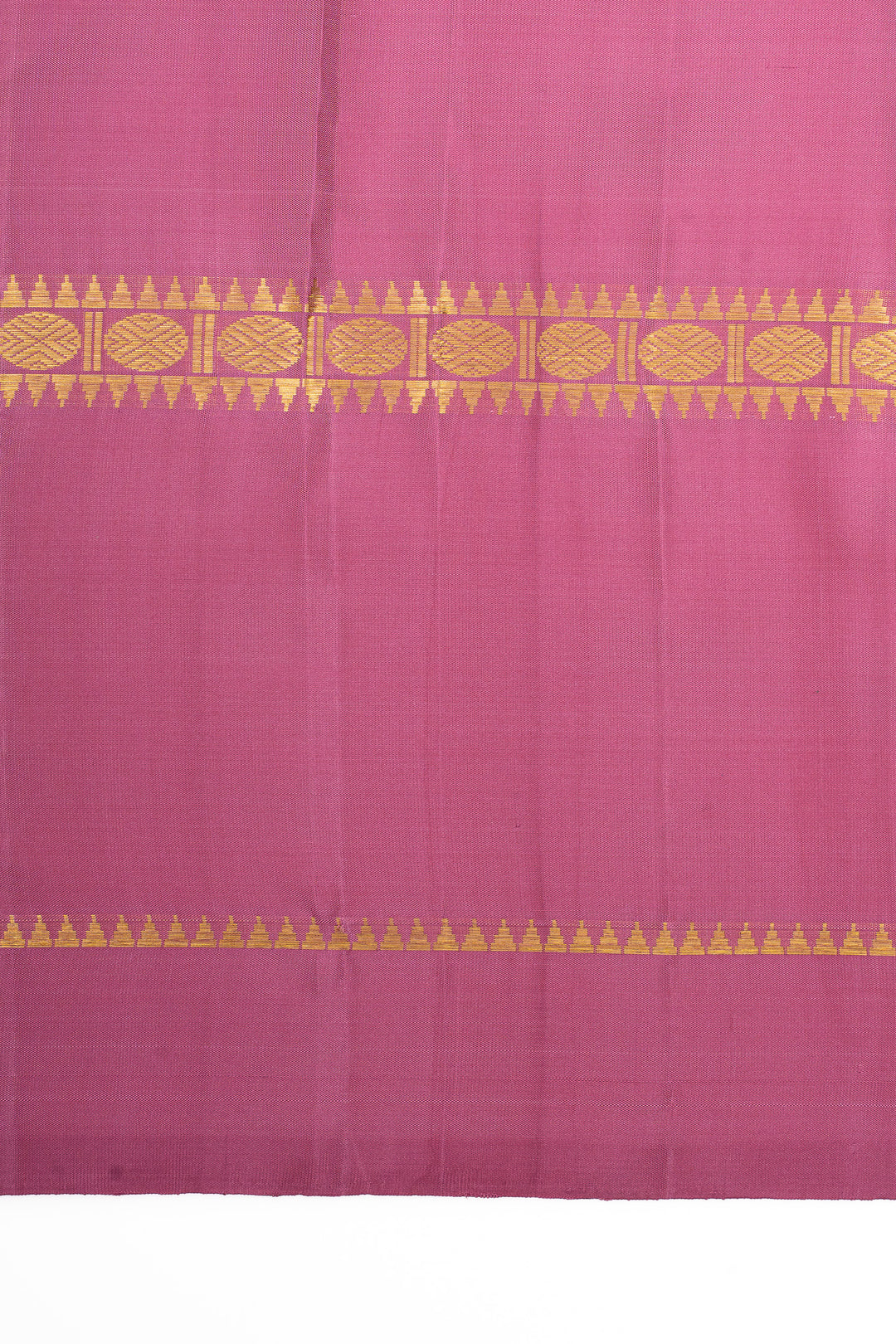 Black mauve Paithani motifs  pure kanchipuram silk saree