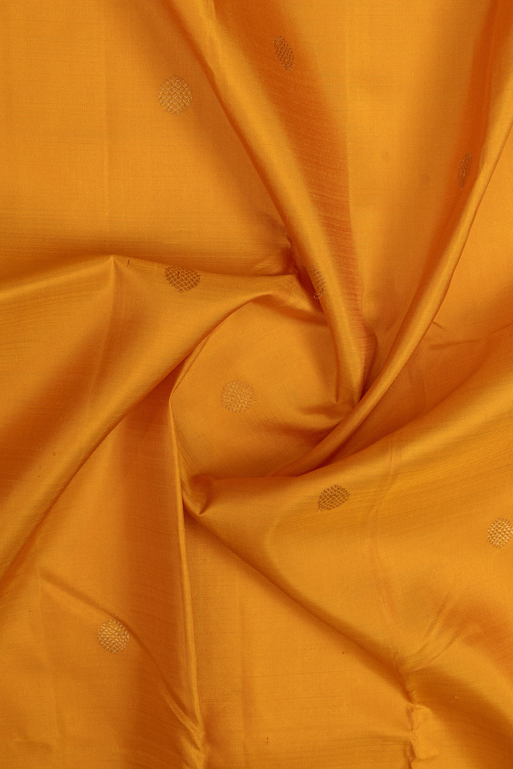 Yellow turning border  pure kanchipuram silk saree