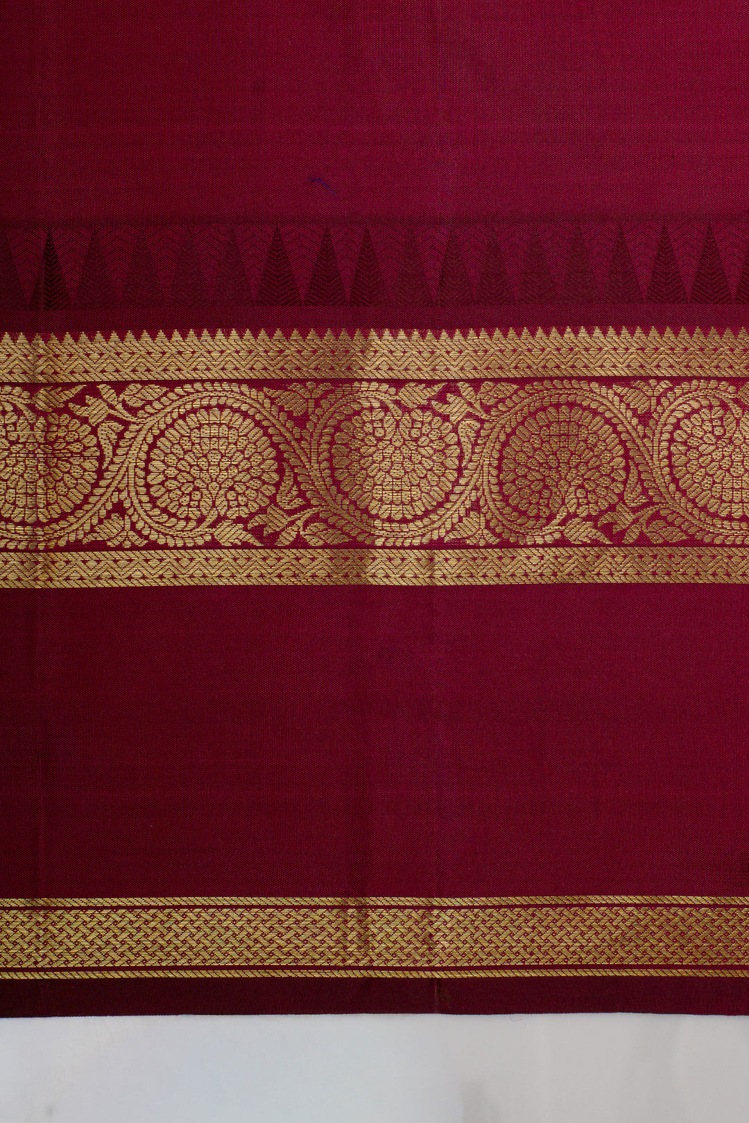 Pink traditional pure kanchipuram silk saree