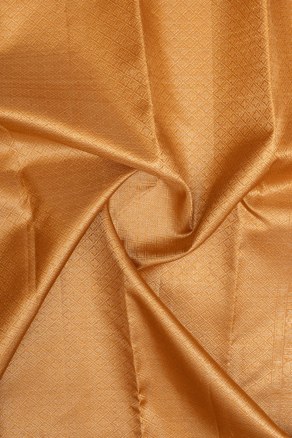 Mustard stripes pure kanchipuram silk saree