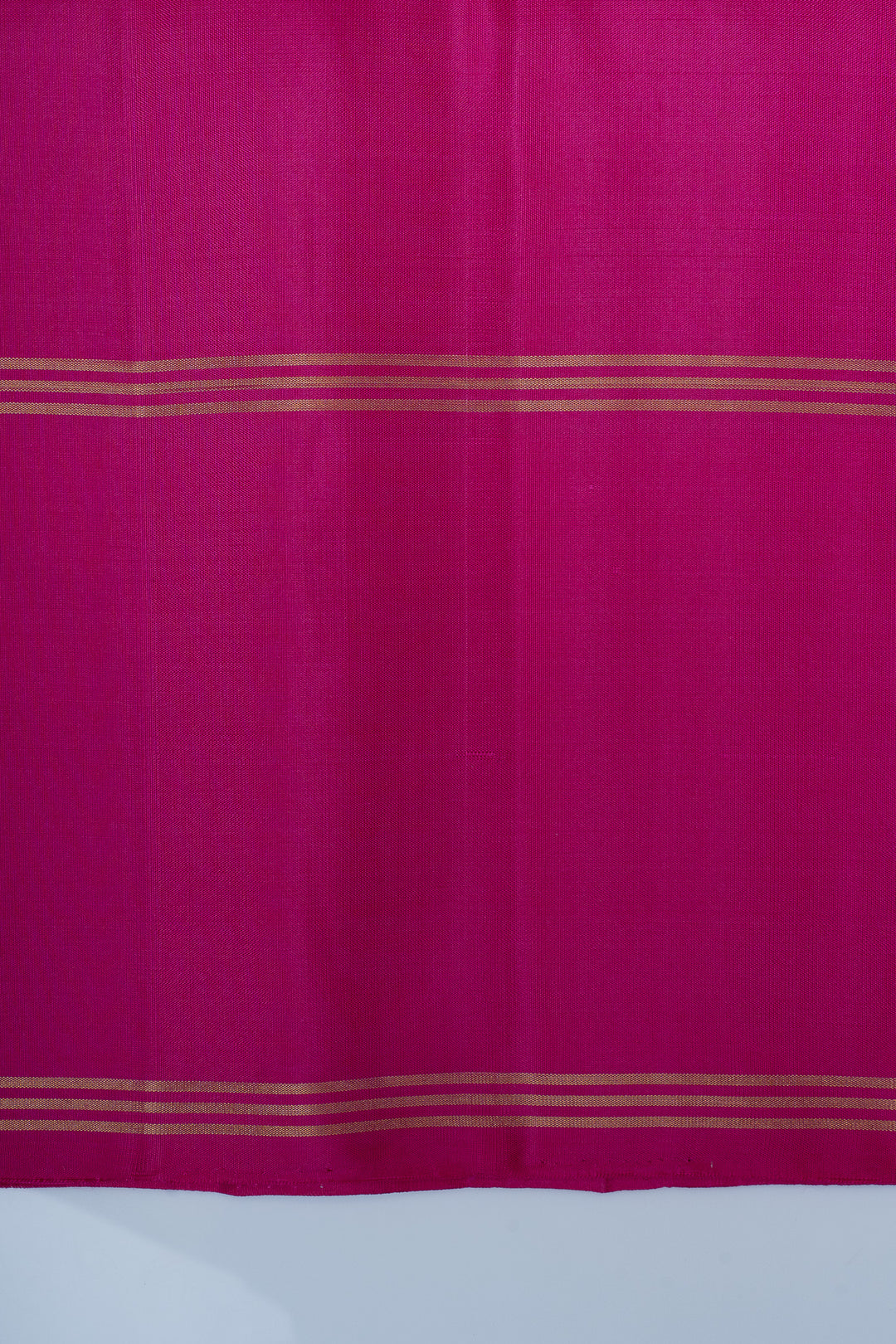 Peach orange dancing motifs pure soft silk