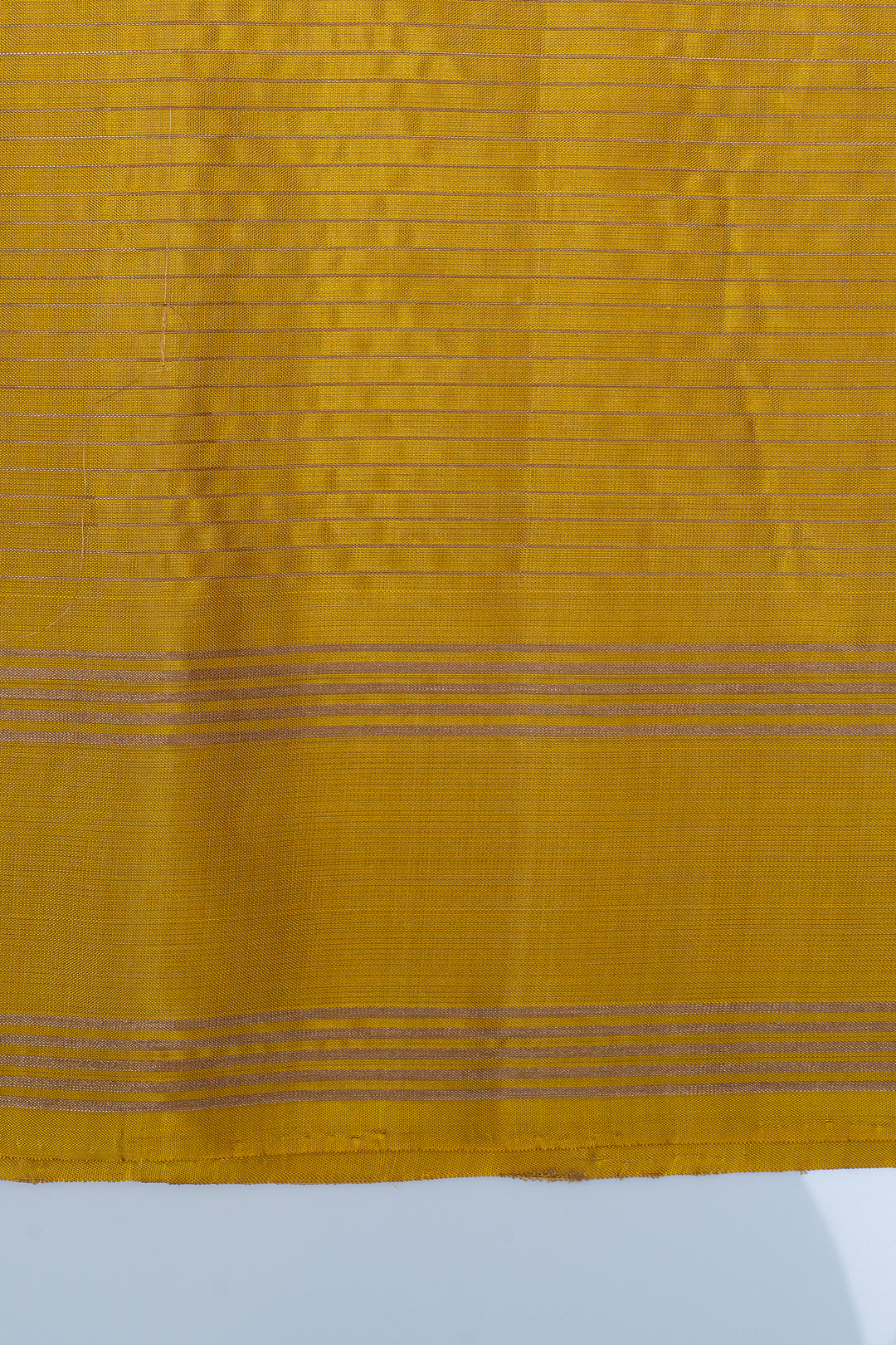 Champagne gold stripes soft silk