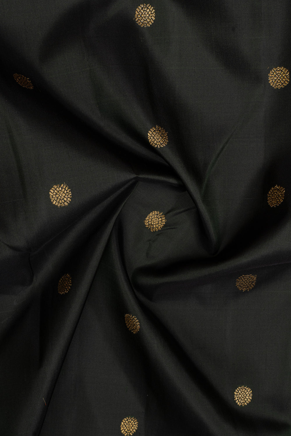 Bottle green temple border  pure kanchipuram silk saree
