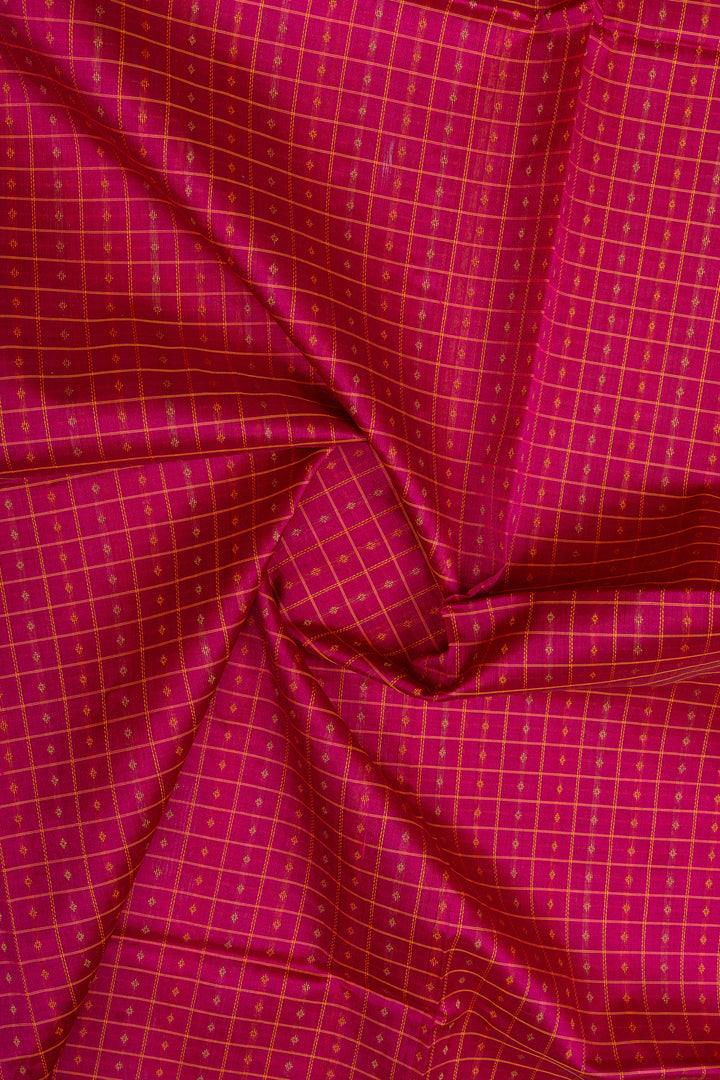 Pink lakshadeepam  pure silk cotton saree