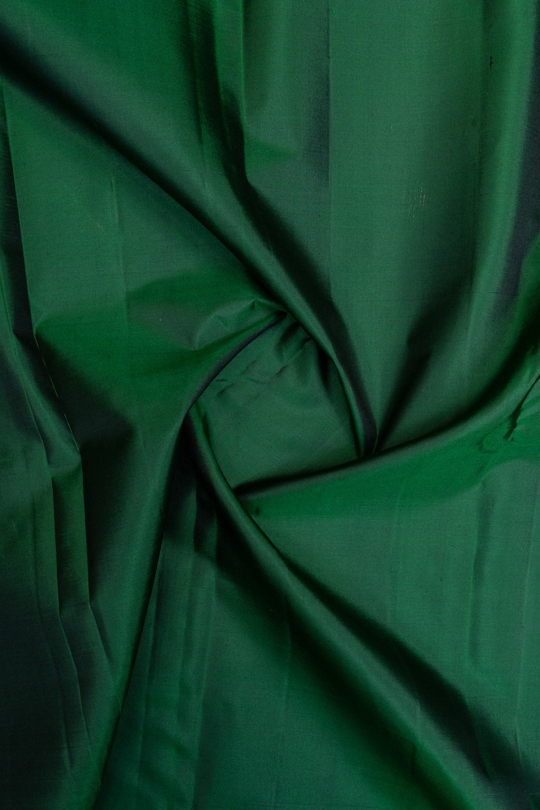 Emerald green and purple pure kanchipuram silk saree