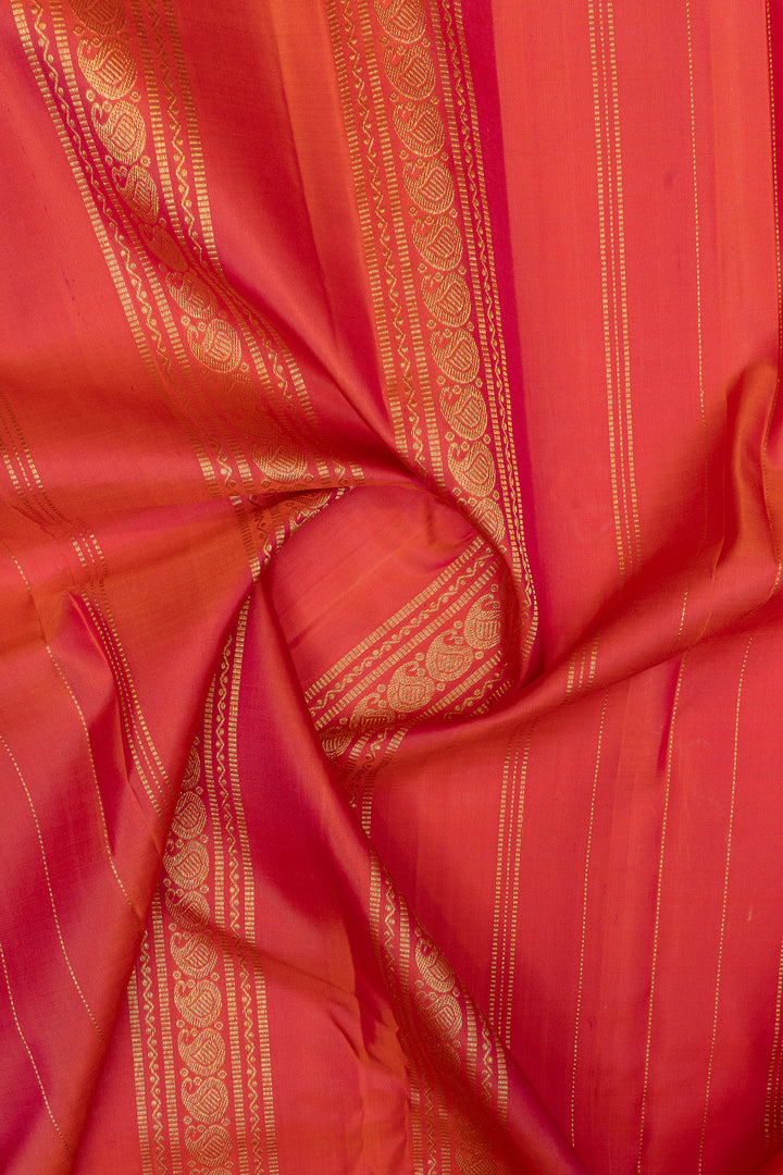 Purple traditional pure kanchipuram silk saree