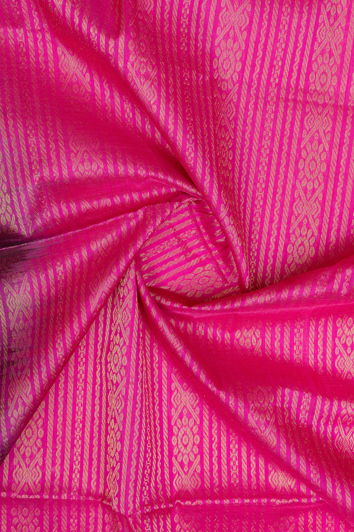 Purple vairaoosi pure silk cotton saree