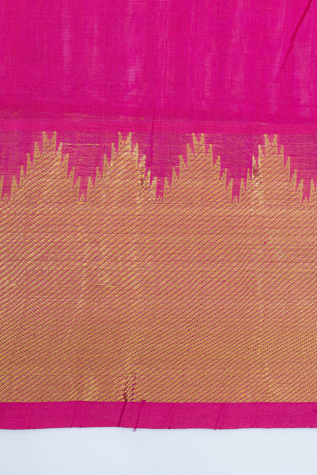 Purple vairaoosi pure silk cotton saree
