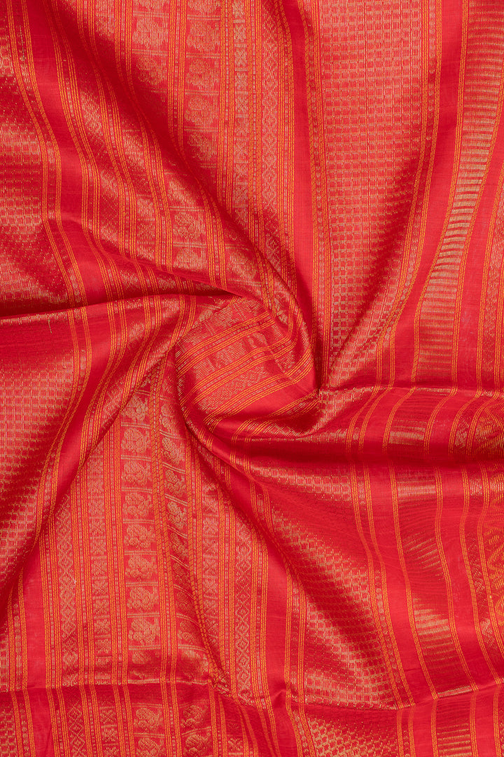 Black check pure silk cotton saree