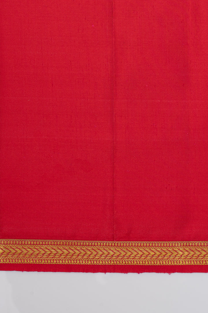 Emerald green brocade pure kanchipuram silk saree