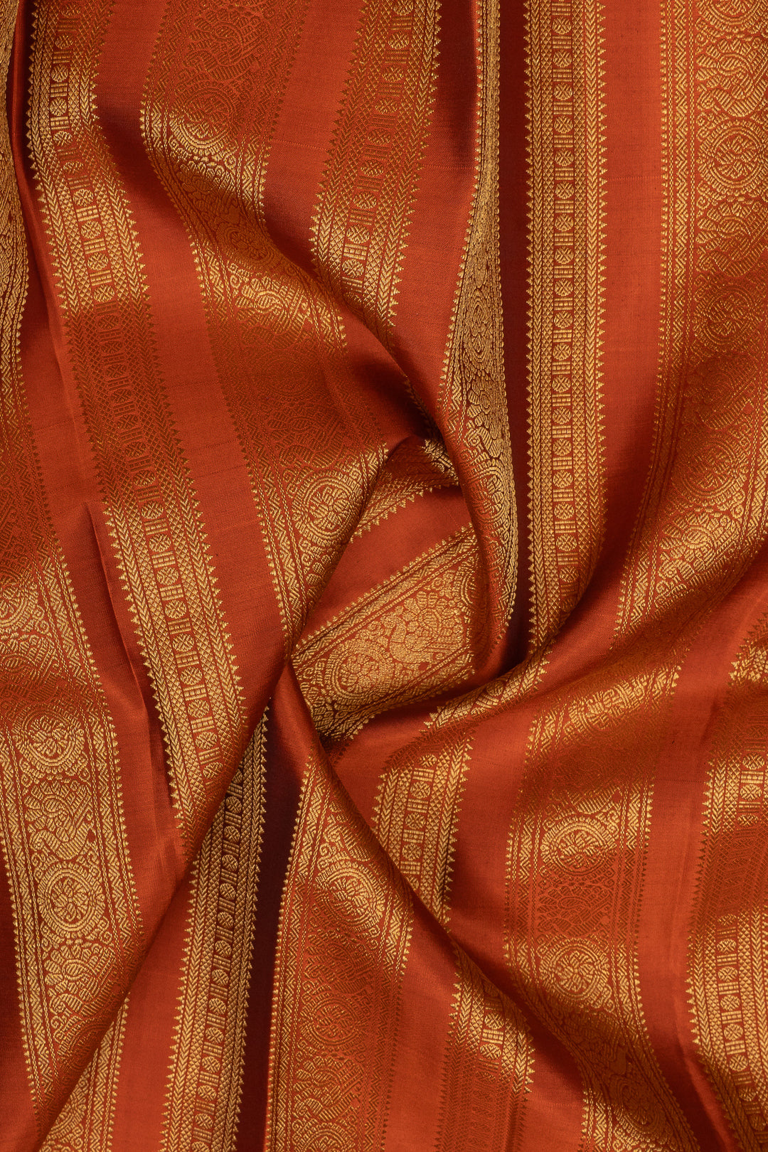 Grey zari checks pure kanchipuram silk saree