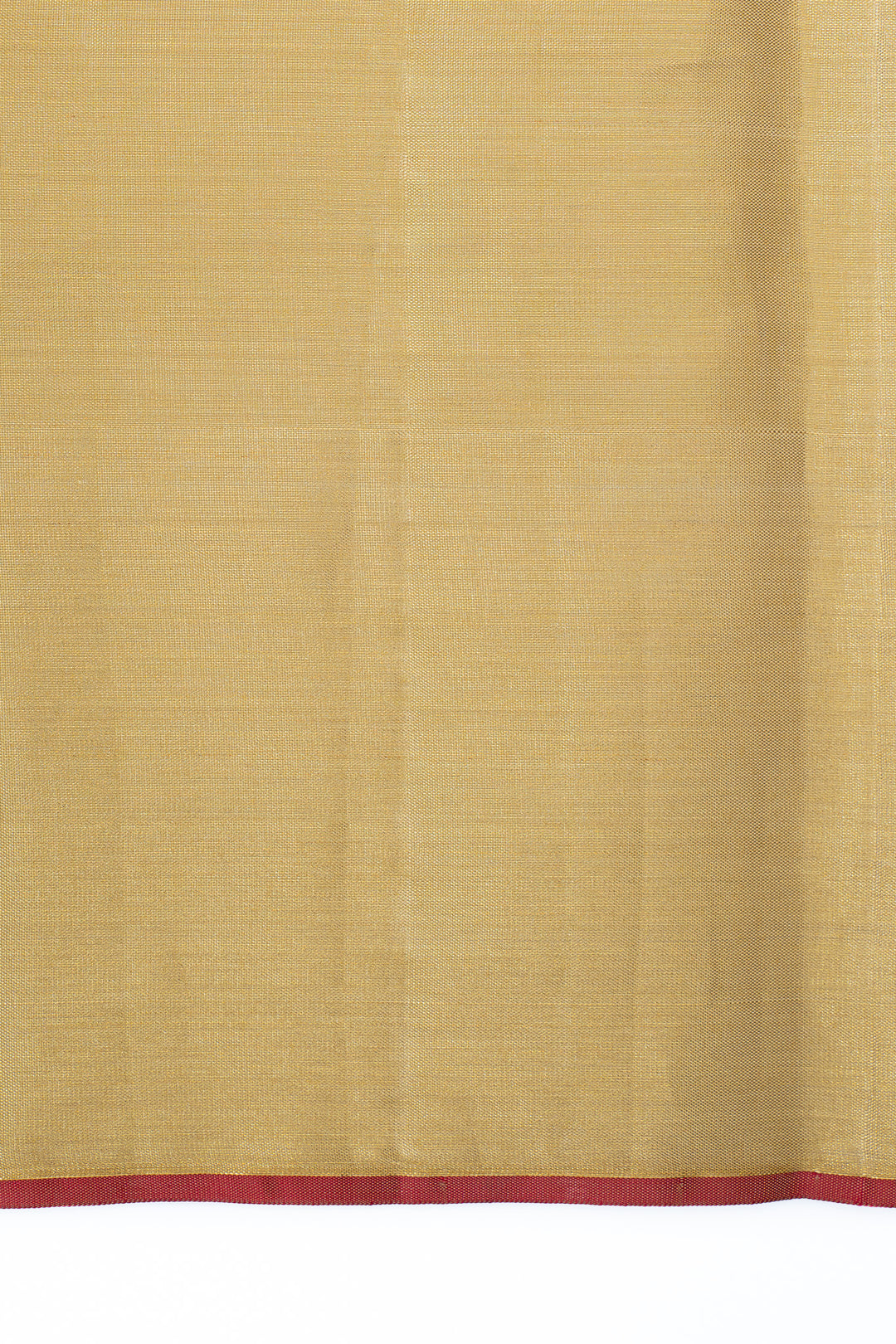 Gold self brocade pure kanchipuram silk saree