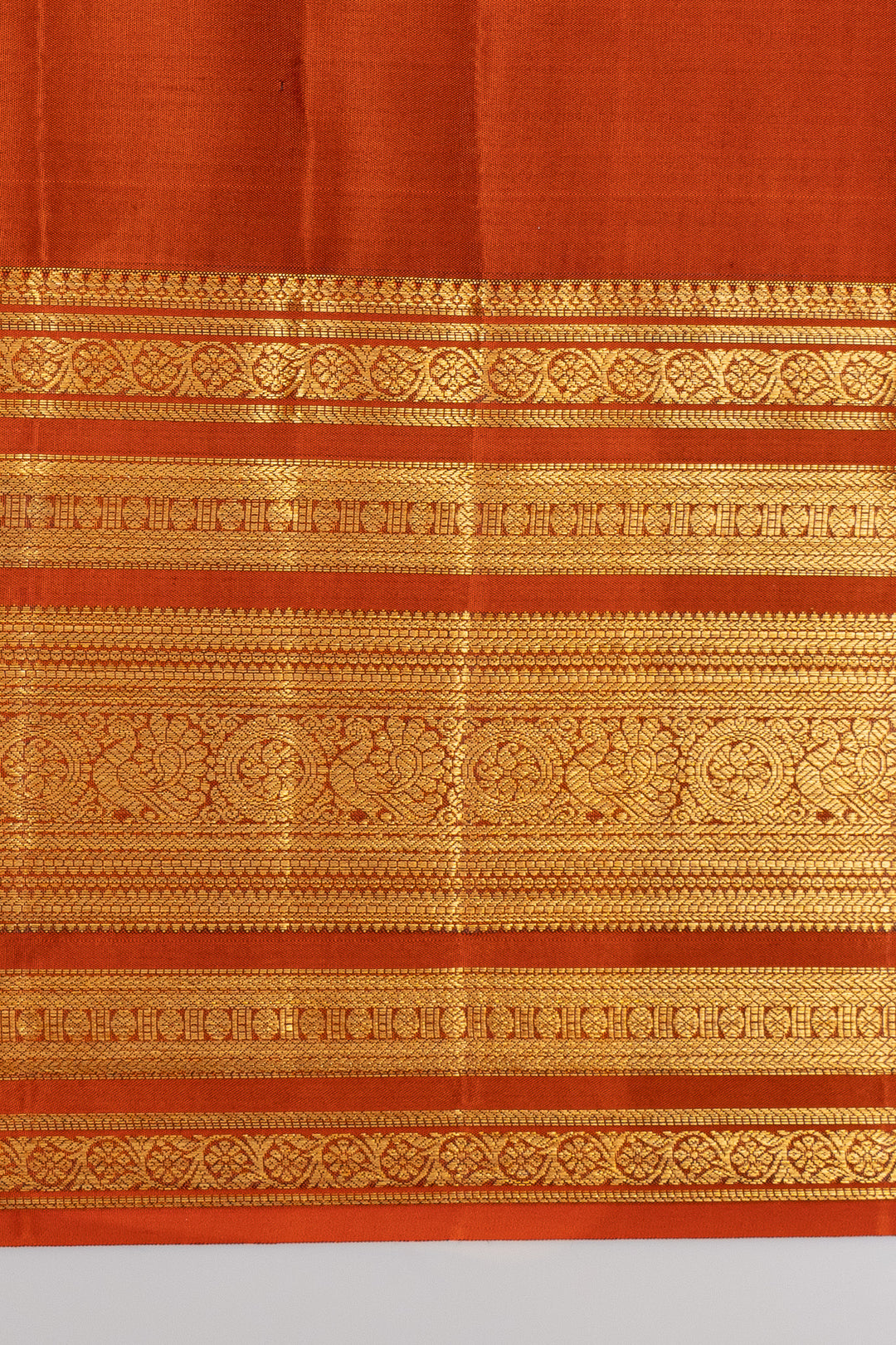 Grey zari checks pure kanchipuram silk saree