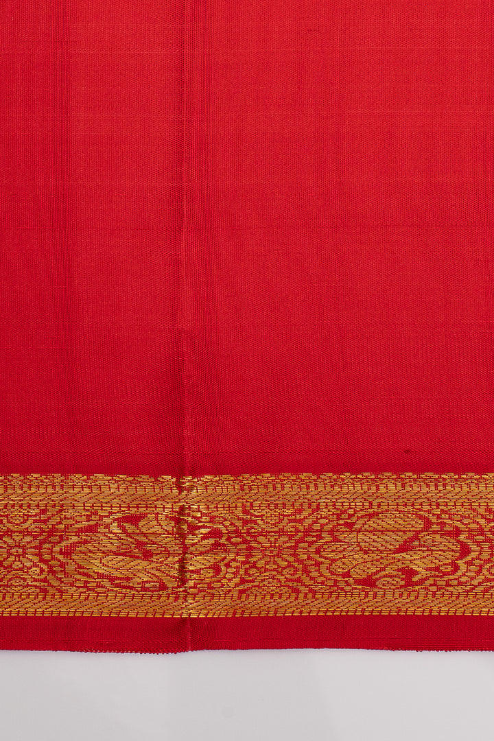 Maroon traditional pure kanchipuram silk saree