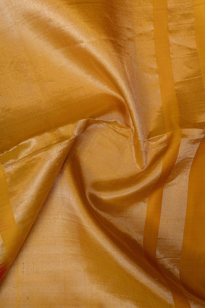 Palum pazhamum Muthu Zari checks pure kanchipuram silk saree