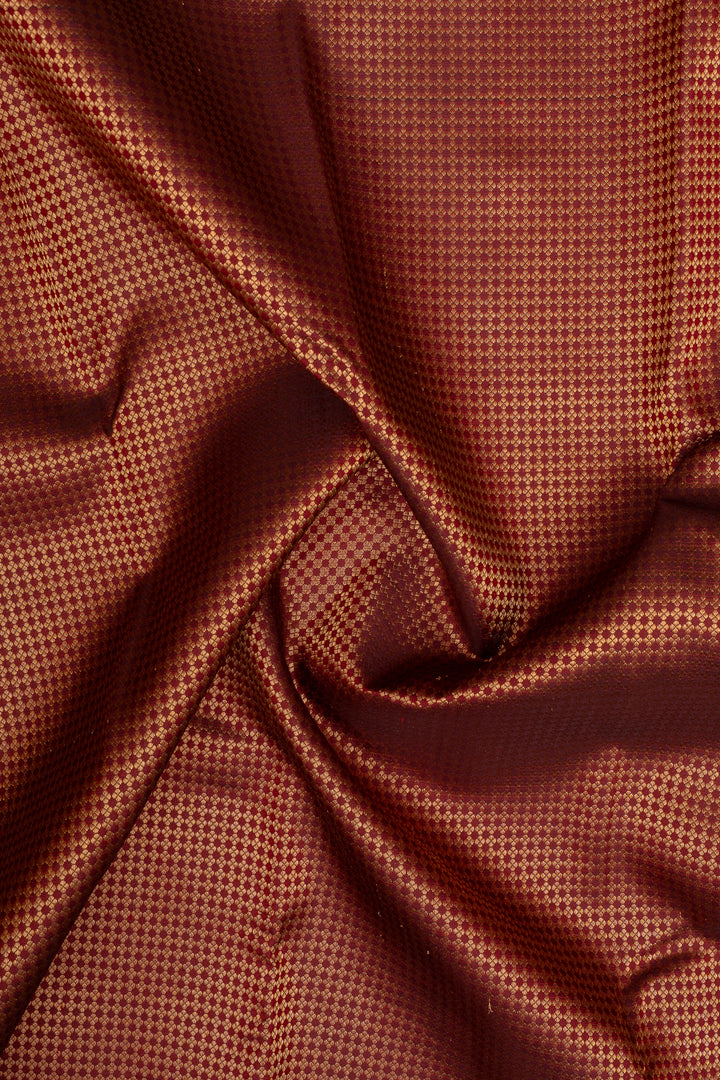 Red traditional pure kanchipuram silk saree