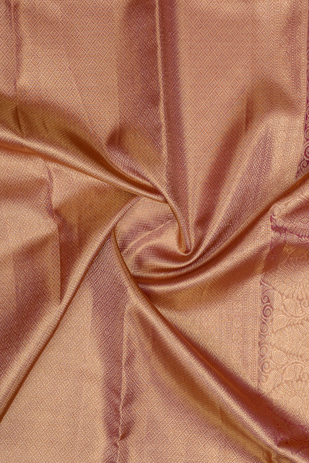 Pastel tissue brocade pure kanchipuram silk saree