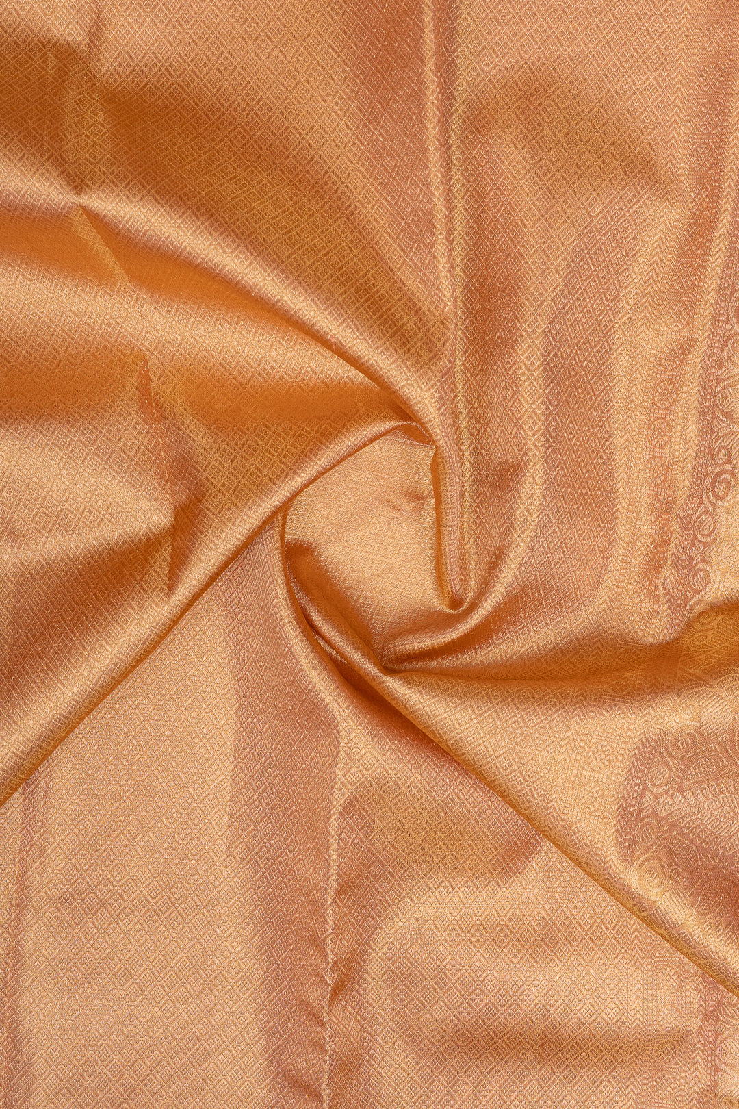 Sandel tissue brocade pure kanchipuram silk saree