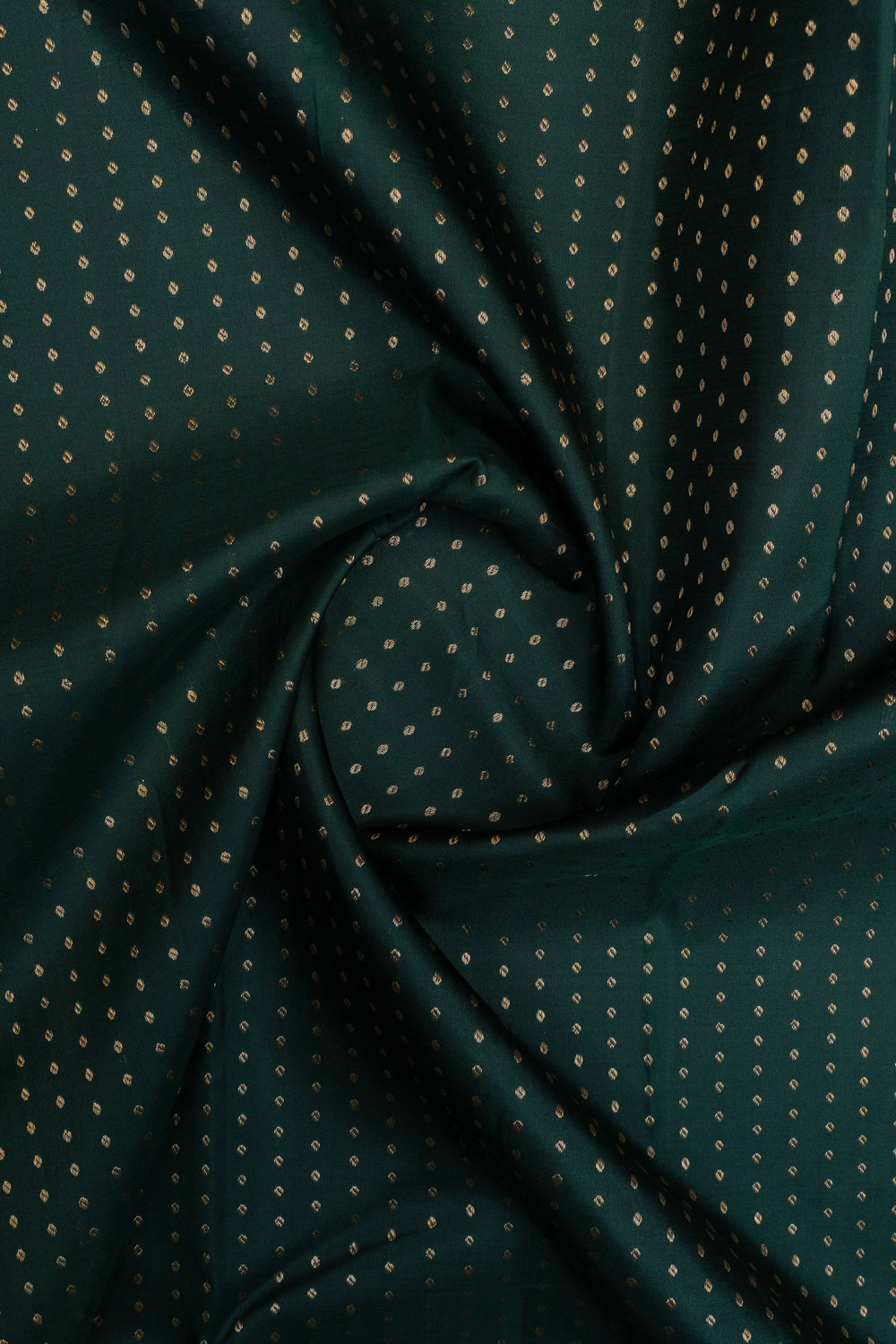 Bottle green lakshadeepam pure Kanchipuram silk saree