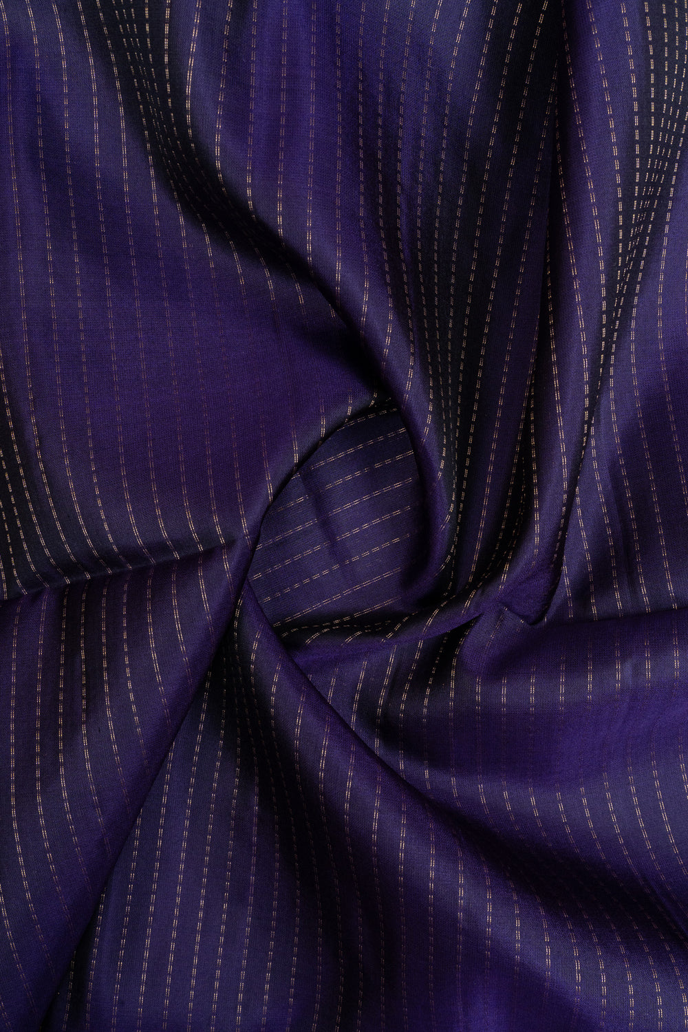 Purple & lilac stripes pure soft silk saree