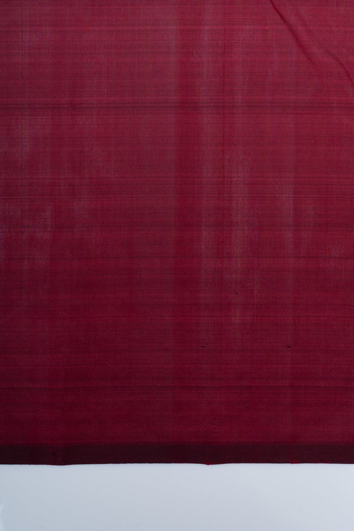 Maroon traditional borderless pure soft silks saree