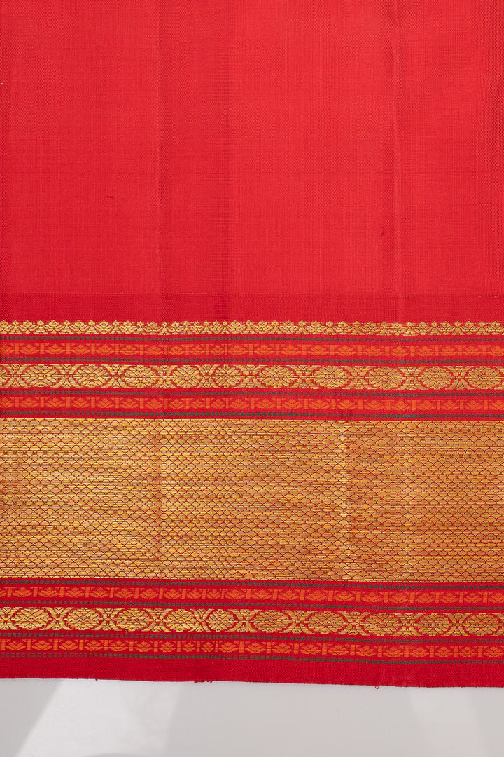 Black and Meenakari Pure Kanchipuram Silk Saree