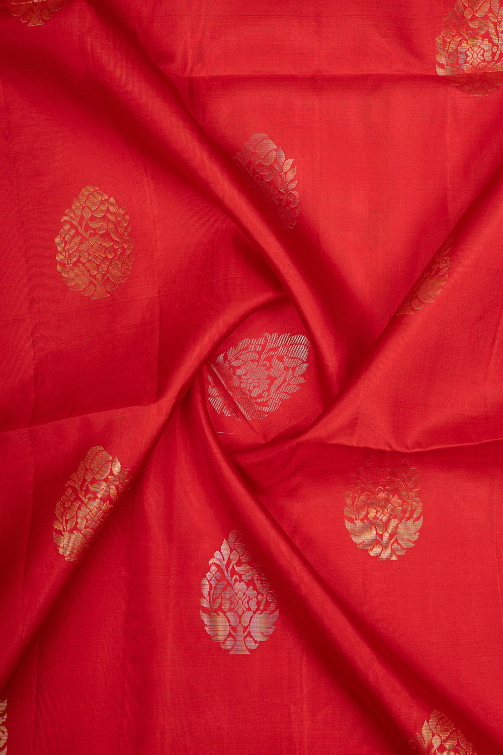 Red Pure Soft Silk Saree