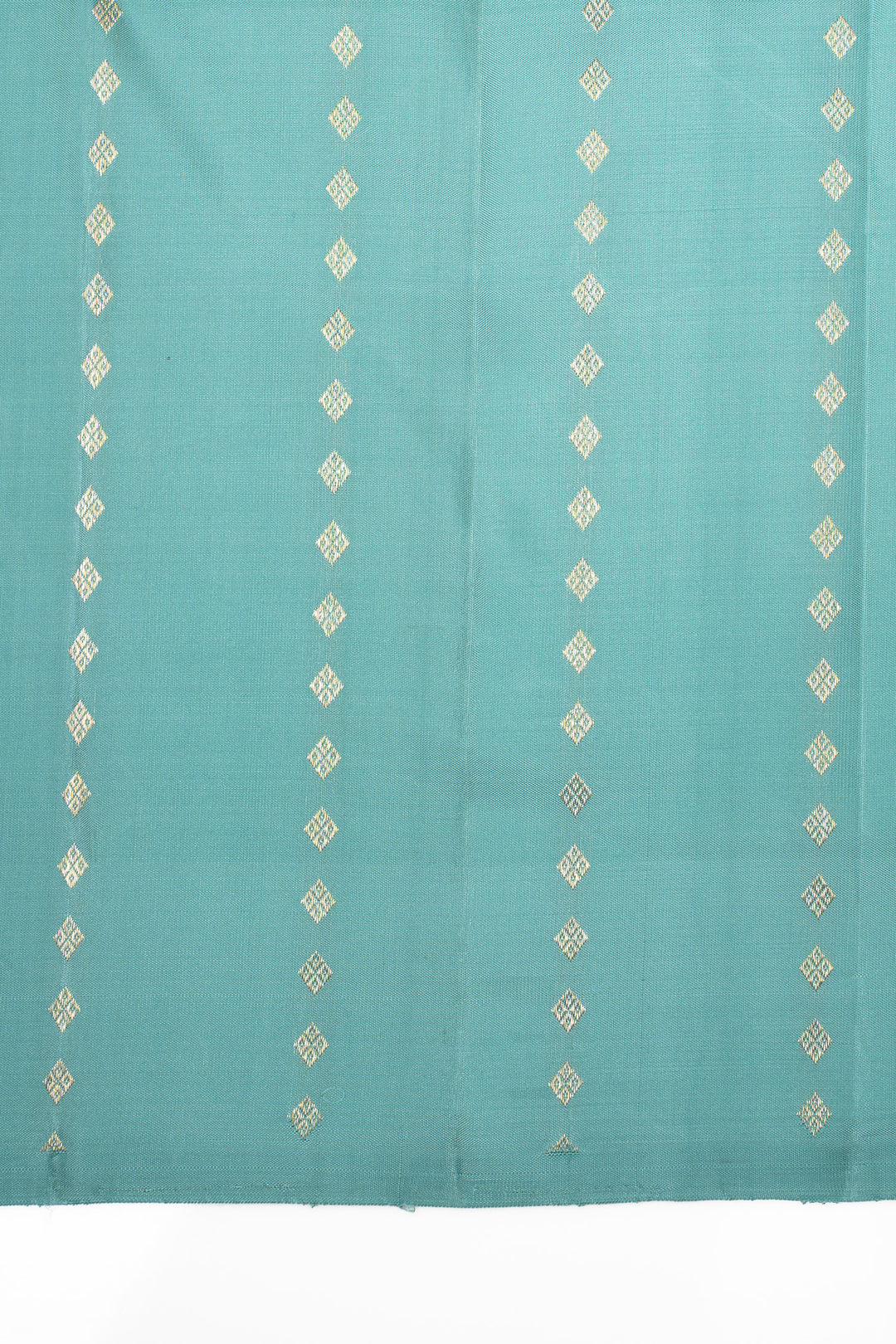 Pastel blue Palum pazhamum multi checks pure kanchipuram silk saree
