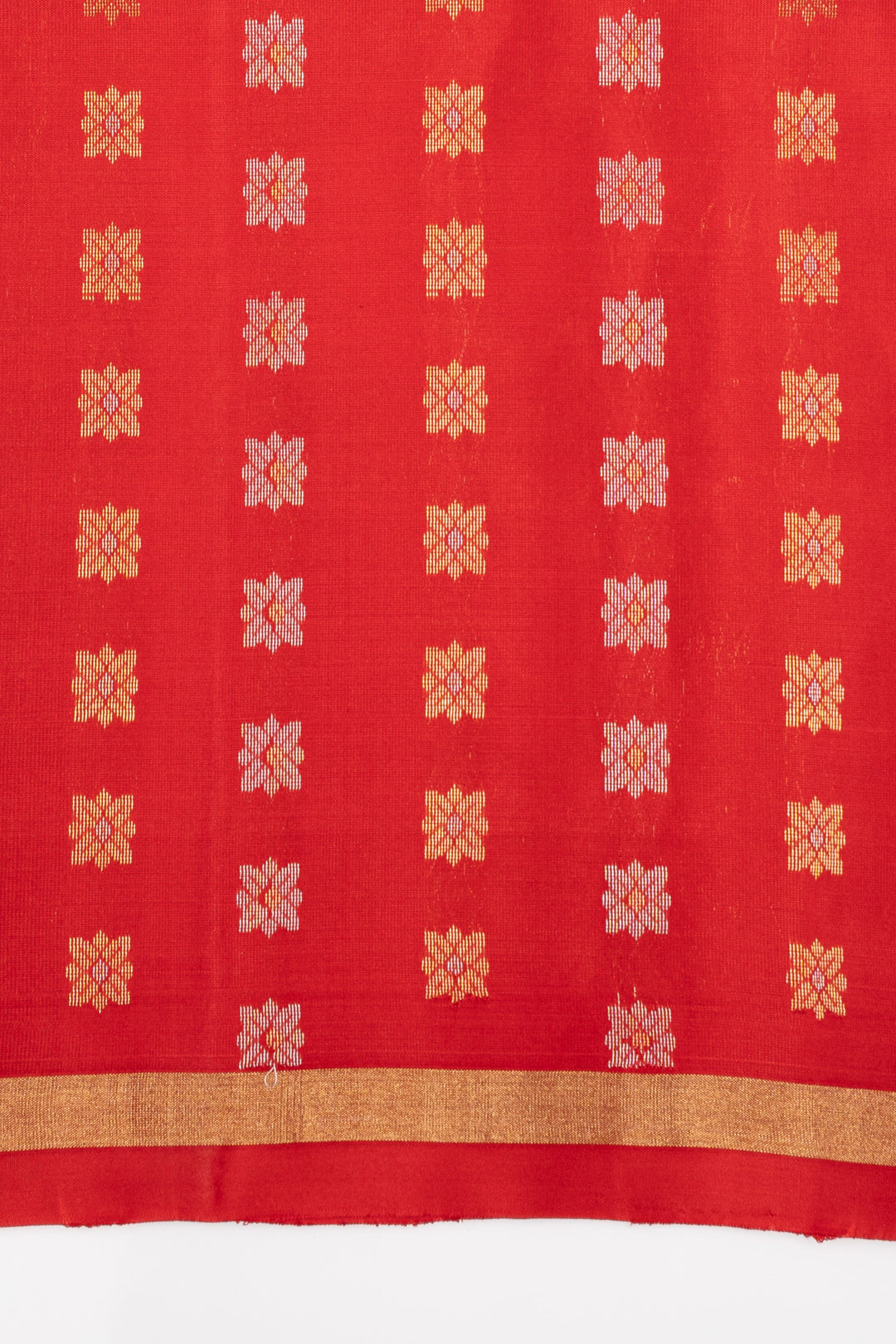 Red Pure Soft Silk Saree
