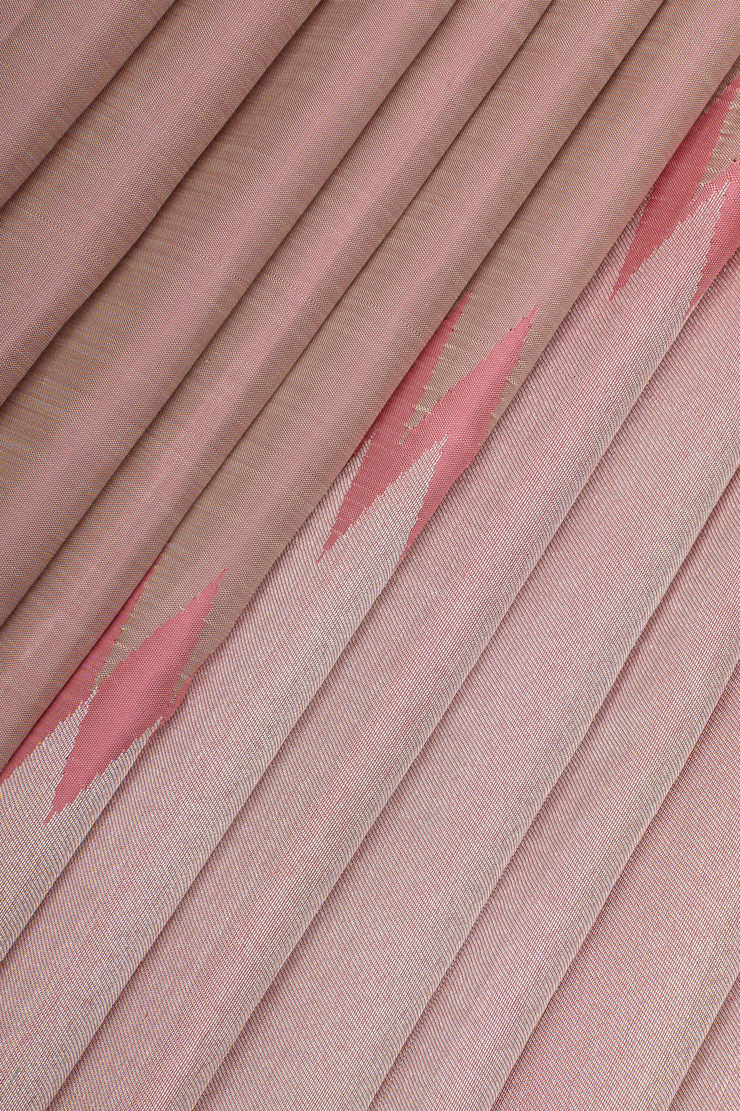 Flamingo Pink Rising 8 Kol Pure Kanchipuram Silk Saree