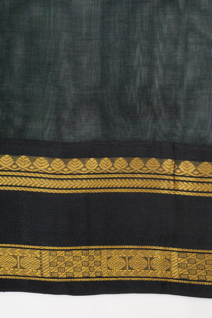 Yellow and Pink Multi Stripes Pure Silk Cotton Saree