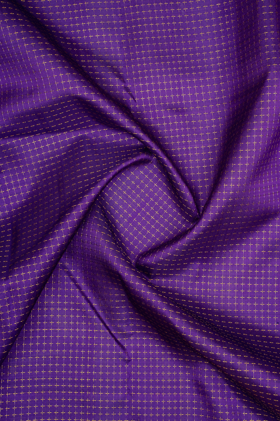 Purple and Red Plus Veldhari Pure Kanchipuram Silk Saree