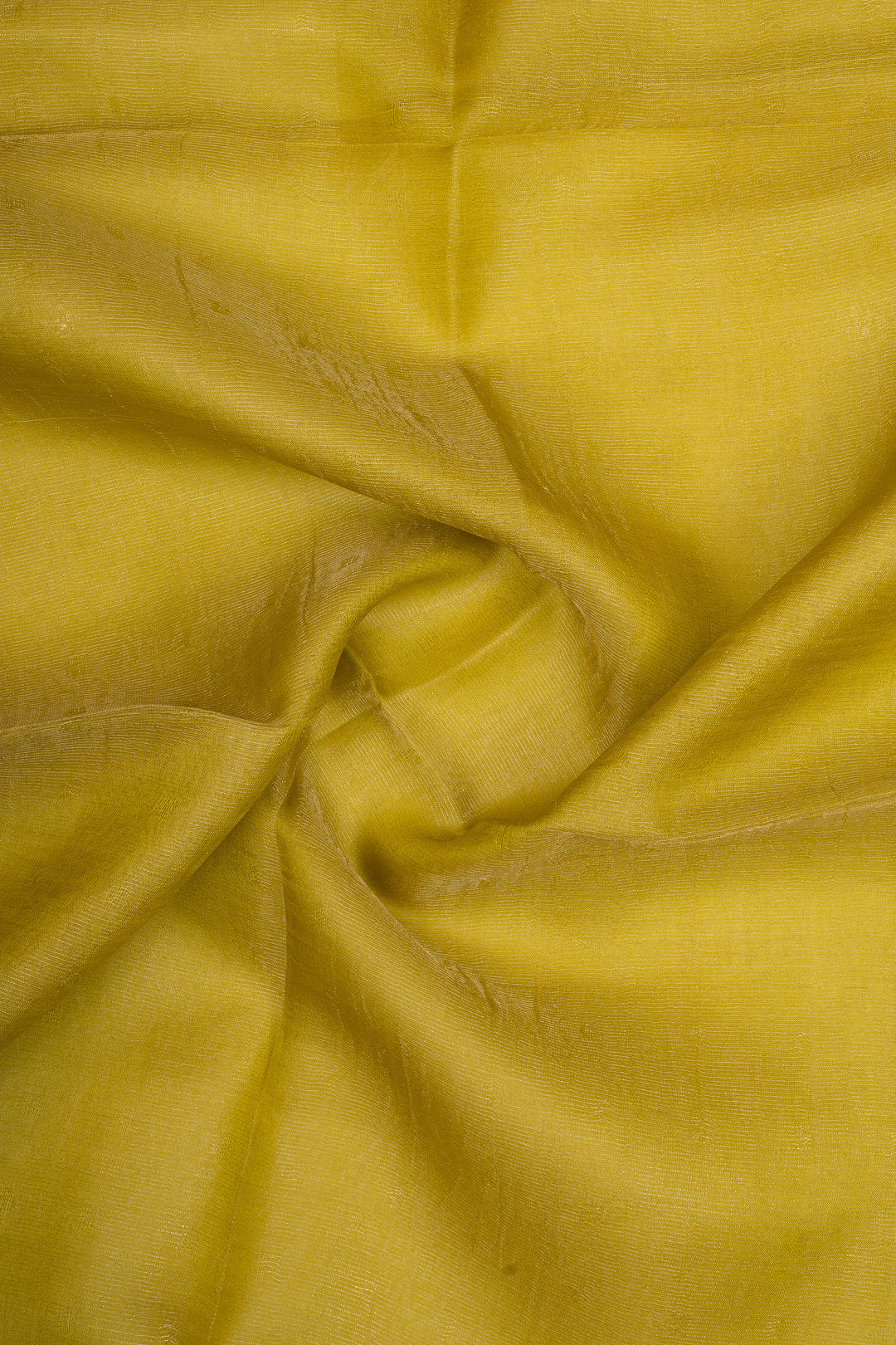 Yellow Sequins Pure Muslin Organza Pure Tussar Saree