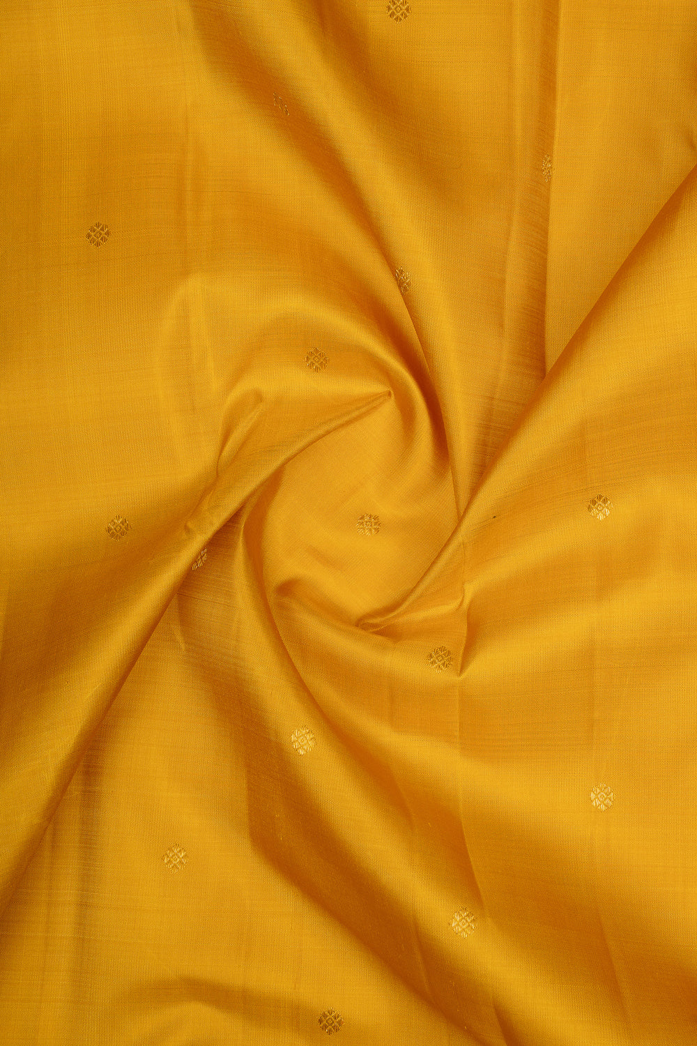 Mustard and Jamun Temple Border Pure Kanchipuram Silk Saree