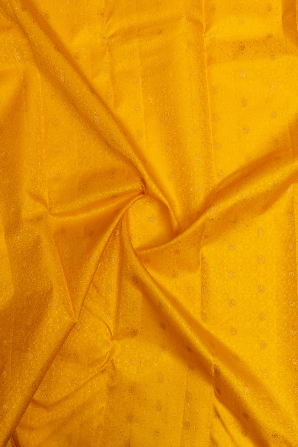 Yellow thread brocade pure Kanchipuram silk saree