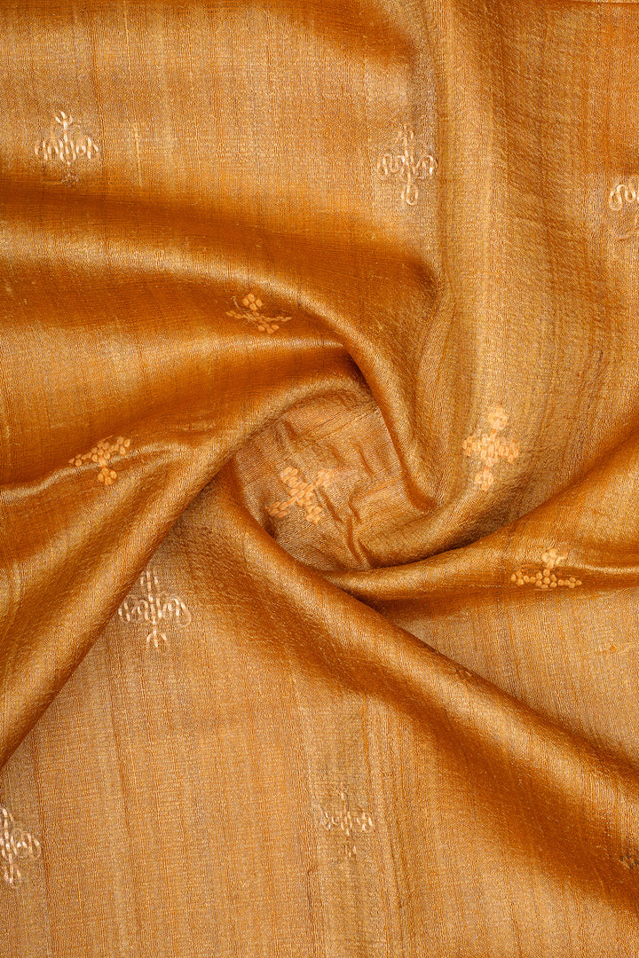 Pink Sequins Pure Muslin Organza Pure Tussar Saree