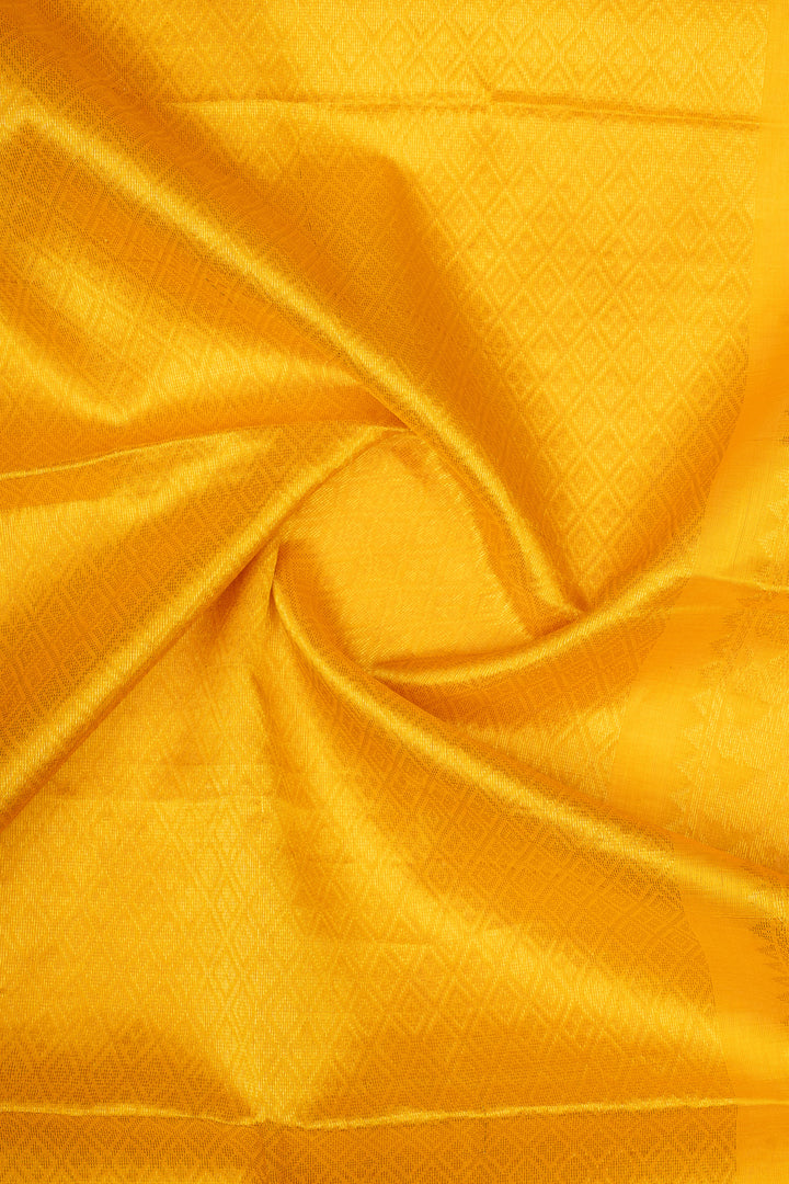 Red and Yellow Traditional Pure Silk Cotton Saree