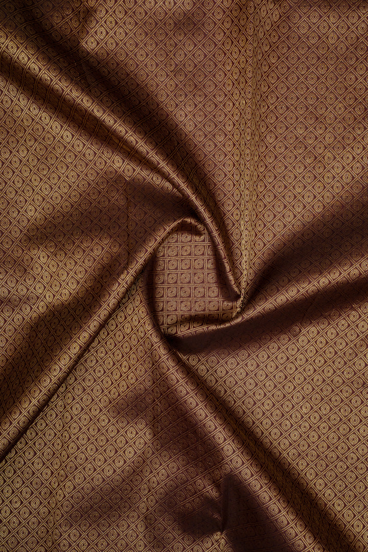 Pink and maroon shot colour pure kanchipuram silk saree