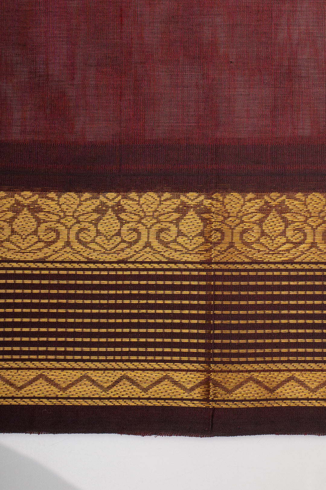 Beige Traditional Pure Silk Cotton Saree