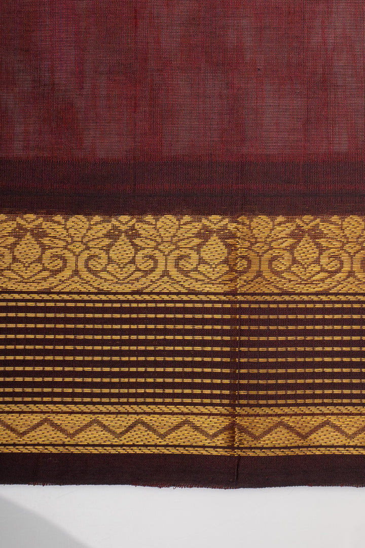 Beige Traditional Pure Silk Cotton Saree