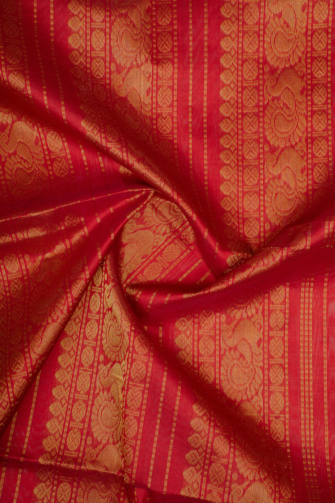 Pastel Blue Thread Checks Pure Silk Cotton Saree