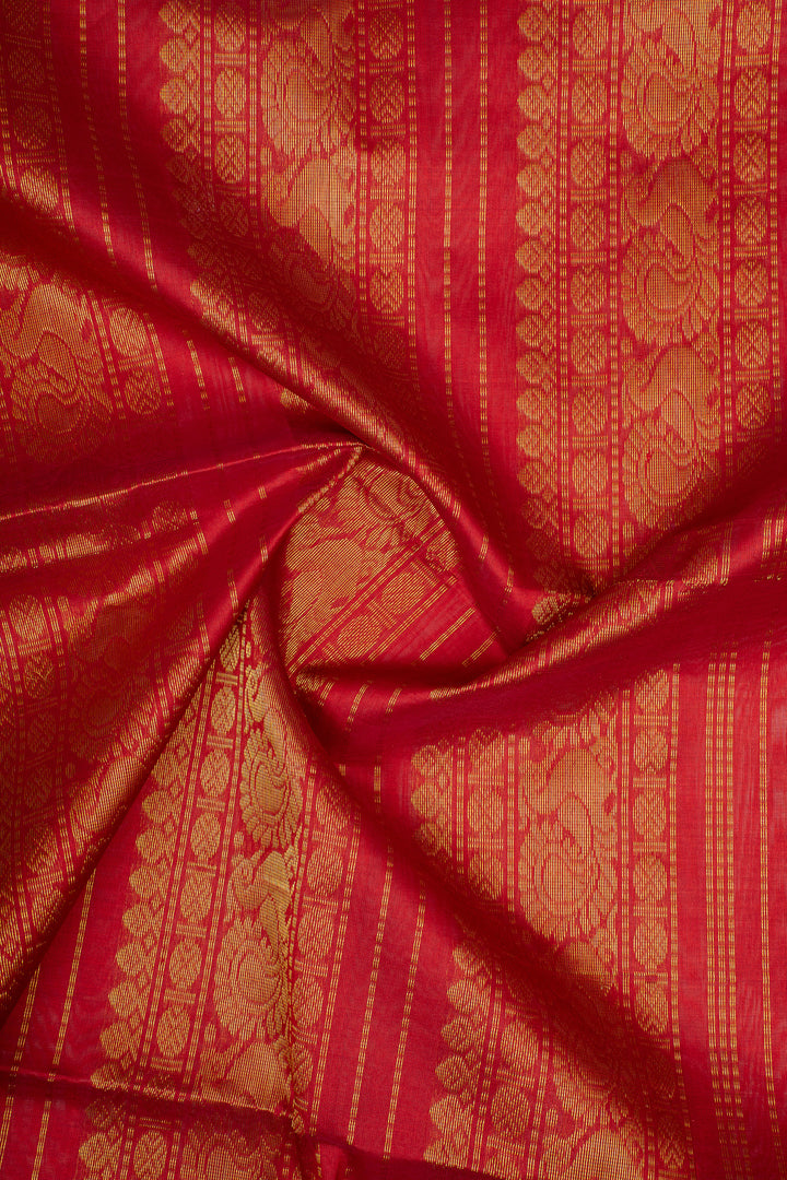 Pastel Blue Thread Checks Pure Silk Cotton Saree
